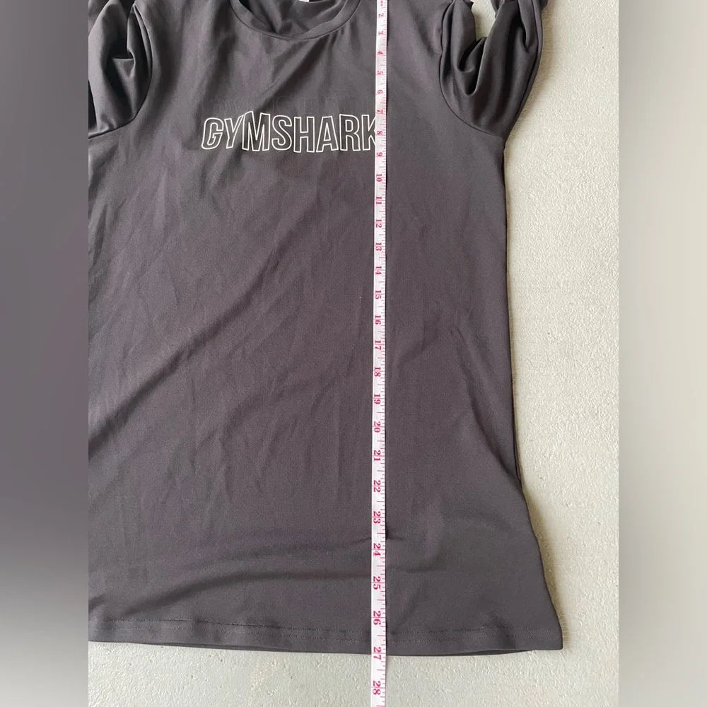 Gymshark Long Sleeve Top in Charcoal
